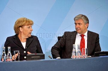 Merkel + Wowereit