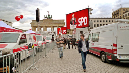 SPD-Wahlabschlusskundgebung