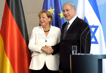 Merkel + Netanyahu