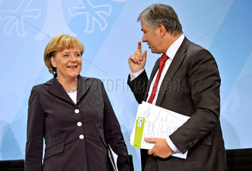 Merkel + Wowereit