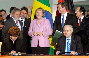 Lula + Merkel + Westerwelle + Bruederle