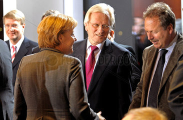 Pofalla + Merkel + Haasis + Bsirske