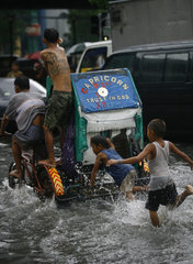Philippinen. Schwere Regenfaelle