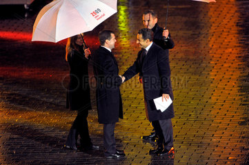 Medwedew + Sarkozy
