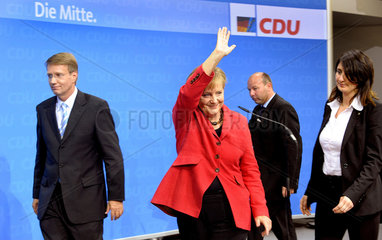 Pofalla + Merkel