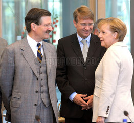 Solms + Pofalla + Merkel