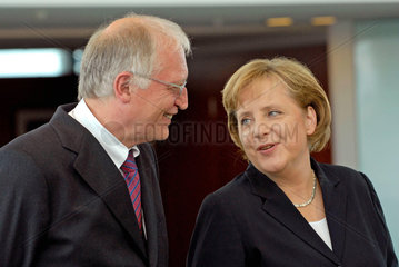 Verheugen + Merkel