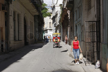 Bicitaxi im Havanna Vieja