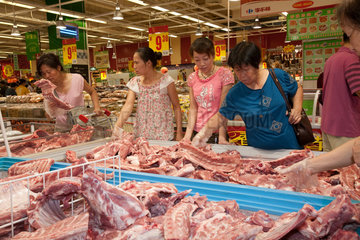 Beijing  Carrefour Supermarkt