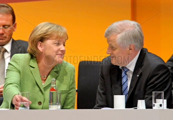 Merkel + Seehofer