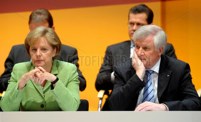 Merkel + Seehofer