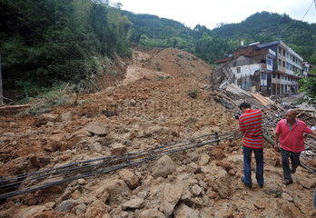 China: Taifun Morakot
