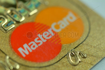 Mastercard / Eurocard in Gold.