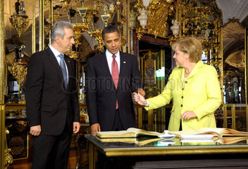 Tillich + Obama + Merkel