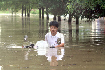 China  Ueberschwemmung in der Hunan Provinz