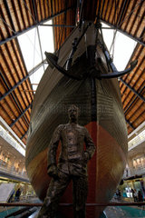 Frammuseet  das Polarschiff Fram Museum in Oslo.