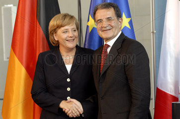 Merkel + Prodi