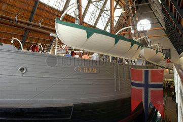 Frammuseet  das Polarschiff Fram Museum in Oslo.