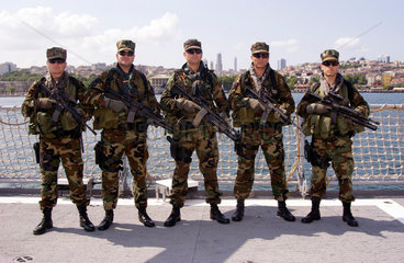 Soldaten vor Istanbul