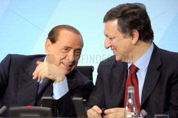 Berlusconi + Barroso