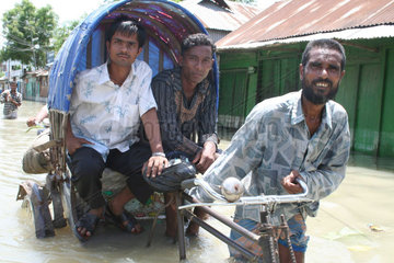 Bangladesch  Hochwasser