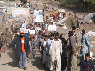 Pakistan  Balakot  Join Hands Marsch