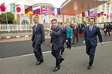 Obama + Sarkozy + Medwedew + Merkel + Naoto Kan