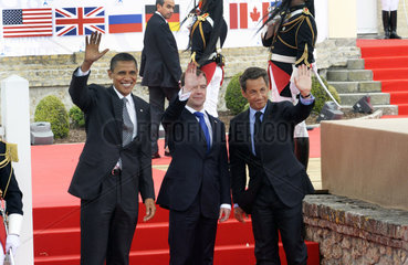 Obama + Medwedew + Sarkozy