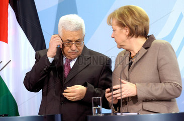 Abbas + Merkel