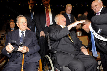 Bush + Kohl + Gorbatschow