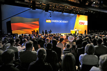 CDU-Wahlabschlusskundgebung