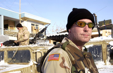 Amerikanische Soldaten in Kunduz