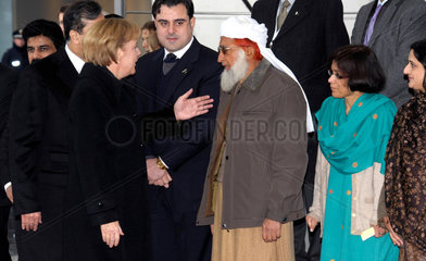 Merkel + Mufti Ajmal Khan