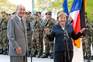 Chirac + Merkel
