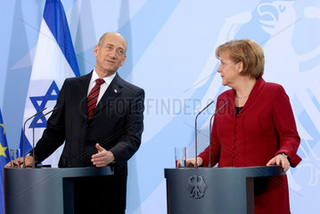Olmert + Merkel