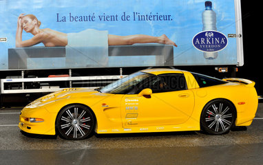 Corvette + Werbung