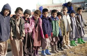 Kinder im Waisenheim in Kunduz