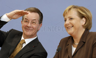 Muentefering + Merkel