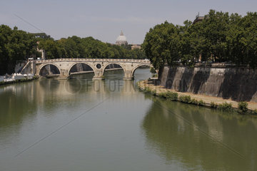 Ponte Sisto am Tiber