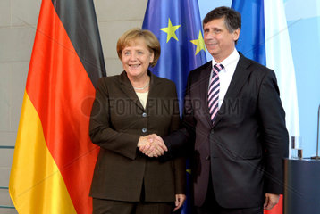 Merkel + Fischer