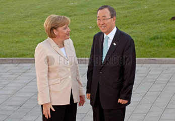 Merkel + Ban Ki-moon