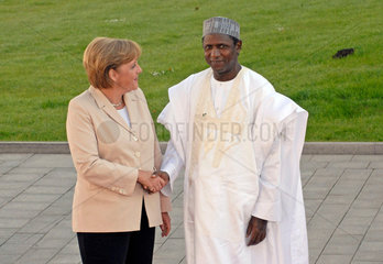 Merkel + Yar'Adua