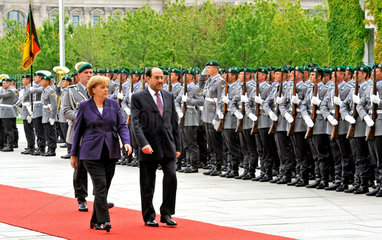 Merkel + Al-Maliki