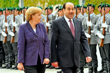 Merkel + Al-Maliki