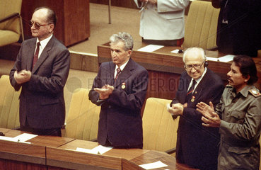 Jaruselski + Ceausescu + Sindermann + Ortega