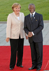 Merkel + Mbeki