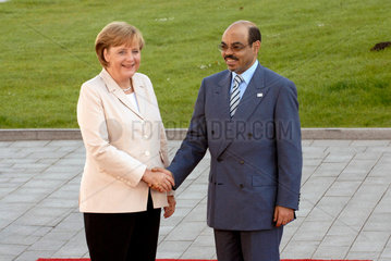 Merkel + Zenawi