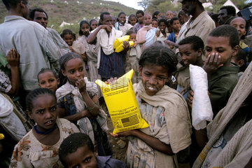 Refugee Camp  War Eritrea - Ethiopia