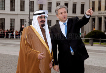 Abdallah Bin Abdulaziz Al Saud + Wowereit