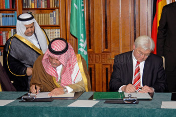 Saud al-Faisal + Steinmeier